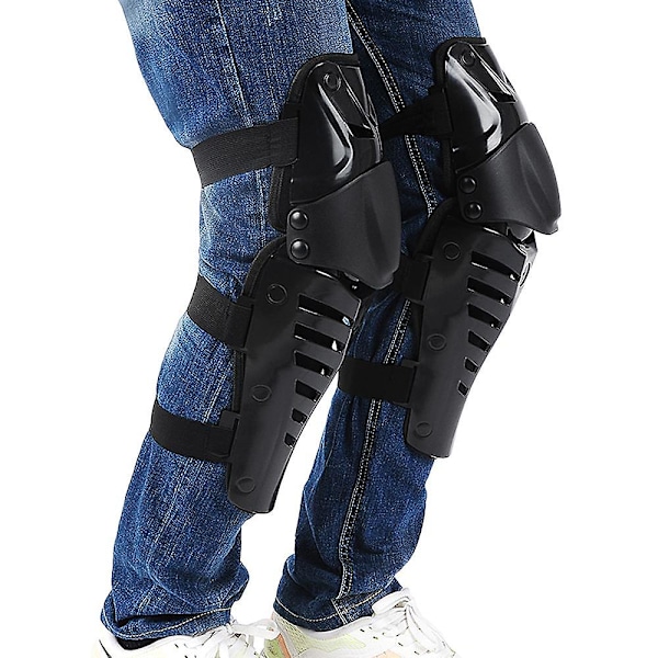 1 Par Motorcykel Knäskydd Motorracing Knäskydd Knäskydd Knäskydd Stöd