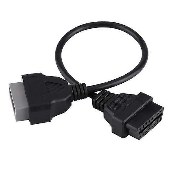 Adapterkontakt Diagnostikkabel för 14-pin till 16-pin, 14-pin OBD1 till 16-pin OBD2 för Nissan 14-pin till OBD 16-pin