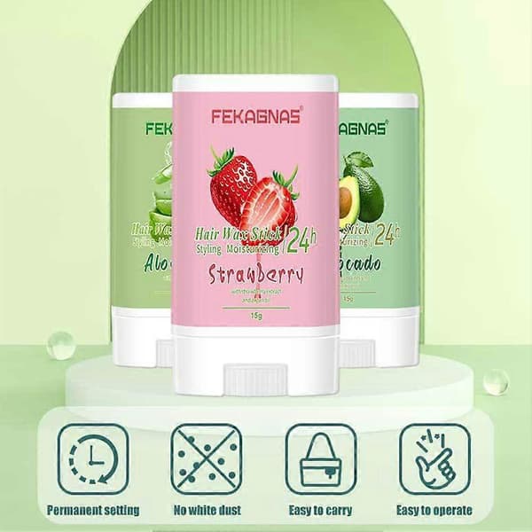 FEKANGS Hårstyling Voksstift til børn og voksne hold Aloe Vera