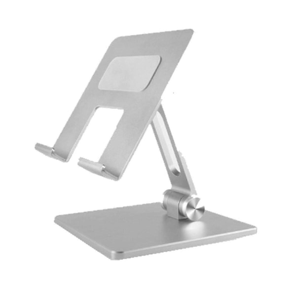 Tabletställ i aluminiumlegering lämpligt för iPad, hög vinkeljustering, multifunktionellt skrivbordsställ för surfplattor