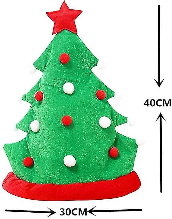 Sjove julehatte Julepynt Klovnehat Party Elf Hat til julefest