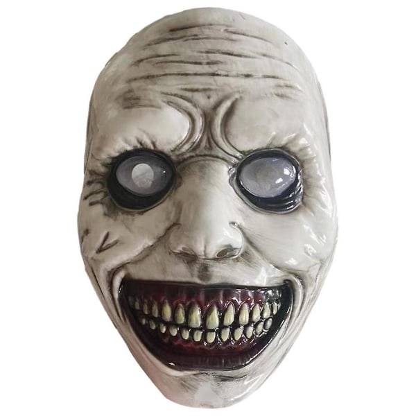 Horror Halloween -päähineet Hymyilevien demonien cover roolipelijuhliin Halloween-rekvisiitta cosplay-naamiaisjuhliin