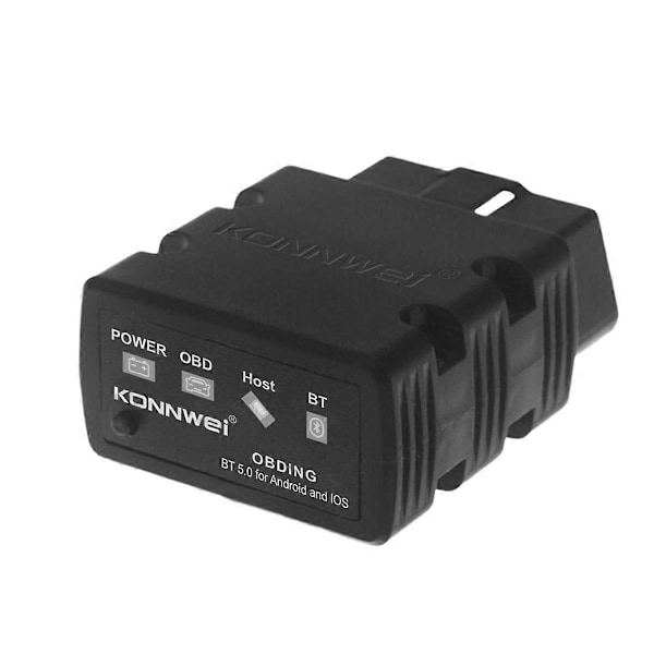 KW902 V1.5 Bil Diagnostikverktyg Kodläsare Bluetooth 5.0 OBD2 Scanner för Android IOS med Strömbrytare