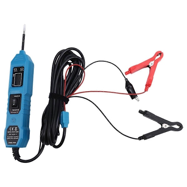 EM286 Bil Elektrisk System Tester 6-36V DC Bil Driv Test Pen Bil Elektrisk Kredsløbstester
