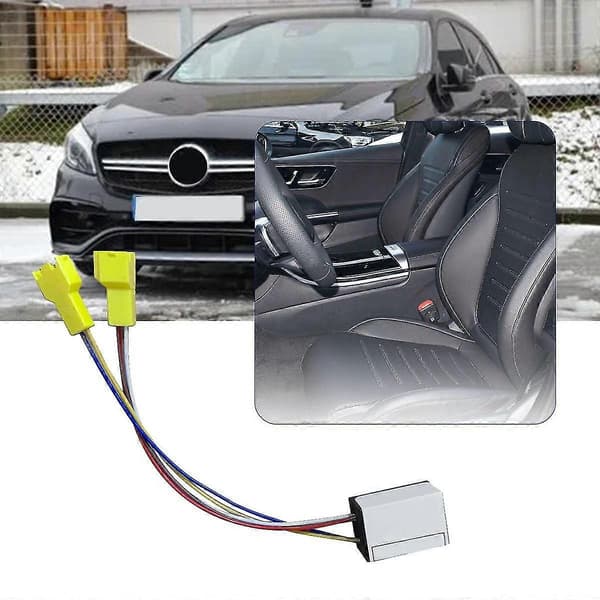 Kompatibel med sædebelægningsmåtte Sensor SRS Emulator Bypass til - E-klasse W211 C219 2004-2010 Emulator Bilsæde Tilbehør Walkbee 8563 B