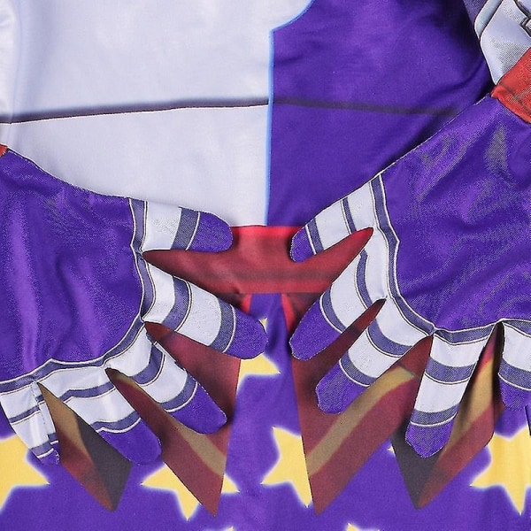 Anime Kostume Til Børn Sol Måne Klovn Cosplay Outfit Halloween 11-12 Years