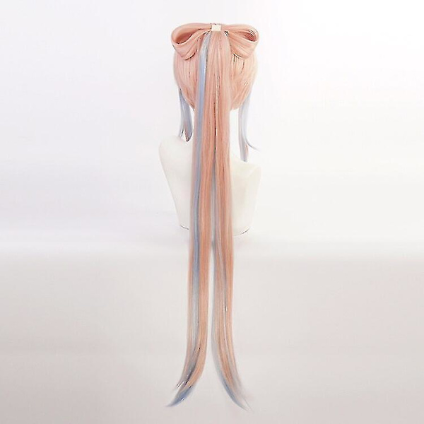 Spil Genshin Impact Kokomi Cosplay Paryk Gradient Blandet Farve