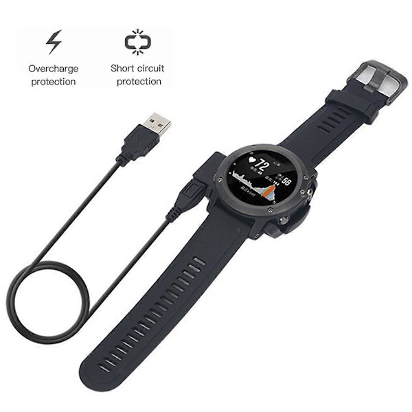 Lader for Garmin Fenix 3/Fenix 3 HR Strømforsyningsadapter Dock