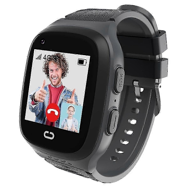 4G med GPS-tracker, videoopkald, et-tryks SOS-opkald, stemmechat, kamera, GPS-tracker-ur til børn