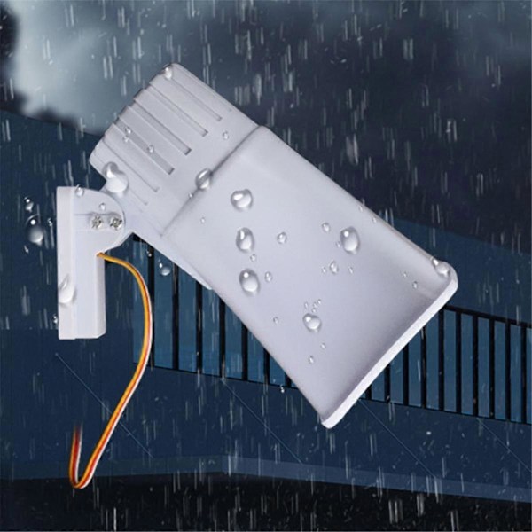 DC 12V Ledning 30 Watt Sirene Dobbelt Tone Indendørs/Udendørs 120Db Lydgiver Super Alarm Horn Sikkerhedsalarm Si