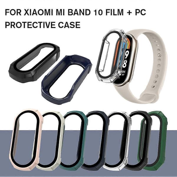 For Xiaomi Mi Band 10 Protective Case Svart