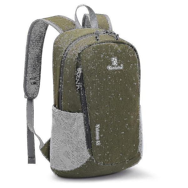 15l Utomhus Cykelryggsäck Hopfällbar Cykelryggsäck Reseryggsäck Bergsklättringsryggsäck Jd4 Army Green