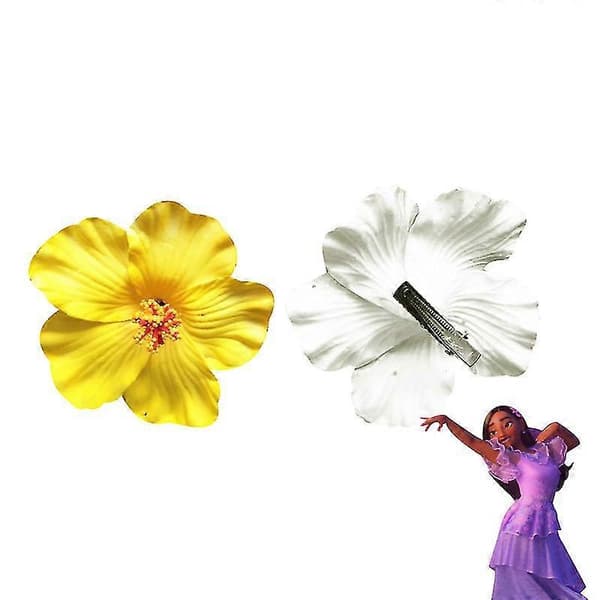 Encanto Isabella Kukka Hiustarvike Beachyellow