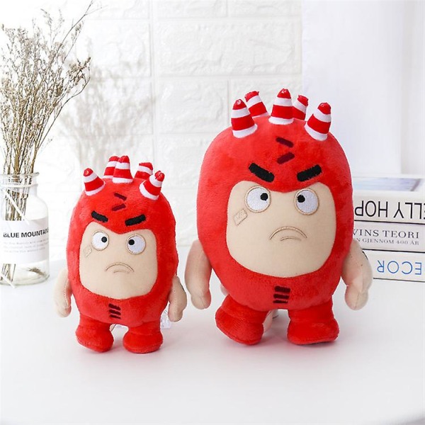 Halpa Tukkumyynti 24cm Söpöt Oddbods Pehmolelut Pehmeät Vauvan Lelut Red
