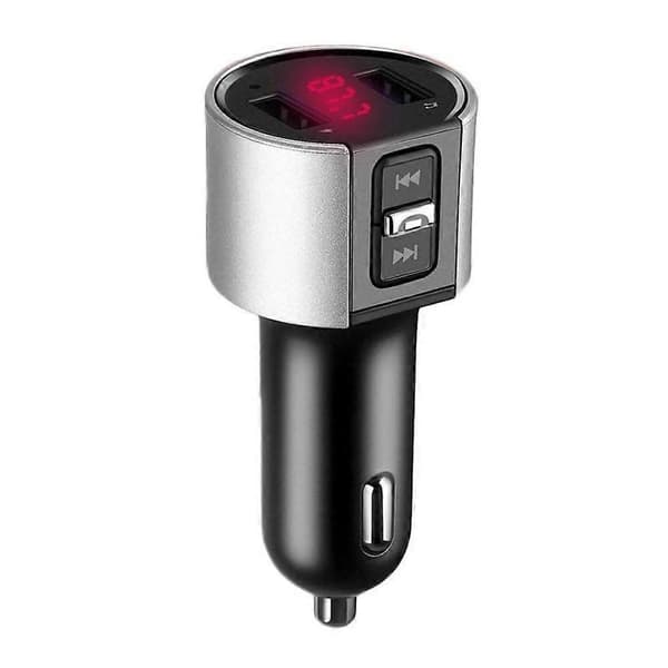 2USB Trådløs Bluetooth Bil FM-sender MP3-afspiller Oplader