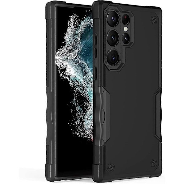 Stöttåligt Skal Kompatibelt med Samsung Galaxy S23 Ultra/ S23+ S23 Plus/ S23 Kraftigt Robust Anti-fall Skydd