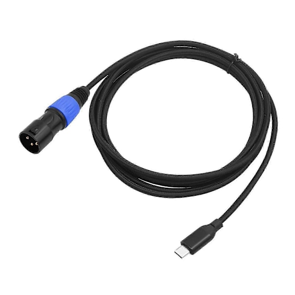 USB C - XLR uros audiokaapeli ulostulokaapeli audioliitin mikserikaiuttimelle 100cm