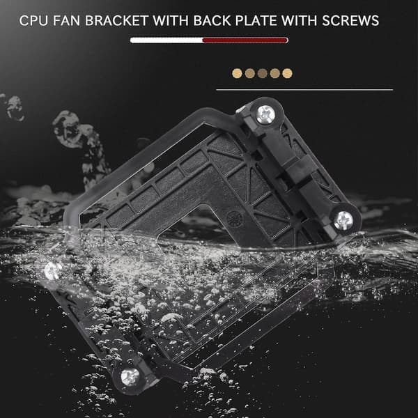 CPU Viftebase Svart Plast For AMD AM2 AM3 Socket
