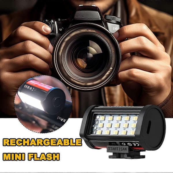 Mini Flash Super Power Taskulamppu Vahva Valo Ladattava Kirkas