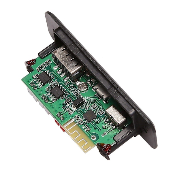 MP3 Decoder Board 5V Effektforstærker 2X3W Bluetooth 5.0 Decoder W/Opkaldsfunktion FM Radio Modul Understøtter MP3/USB Funktion