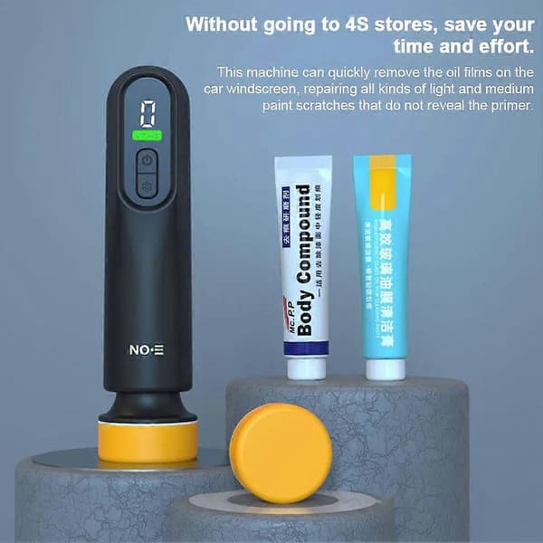 Trådløs bilpolerer USB-buffer sliper poleringsmaskinputer 3 med skiver varm 1set