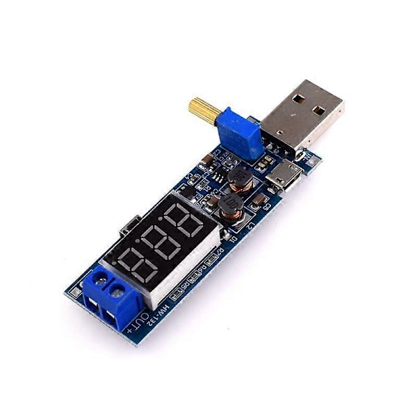 DC-DC 5V - 3.5V / 12V USB / Alasmuuntajamoduuli Säädettävä Boost-muunnin Ulostulo DC 1.2V-24V