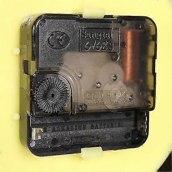 Vintage Väggklocka med Järnställning Europa Dubbelsidig Batteridriven Vardagsrum Sovrum Inomhus Digital Analog Klocka Heminredning Gåva