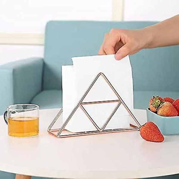 Servetthållare, Premium Servetthållare för Bord, Vävnadsdispenser Organizer För Matbord, Kök, Badrum