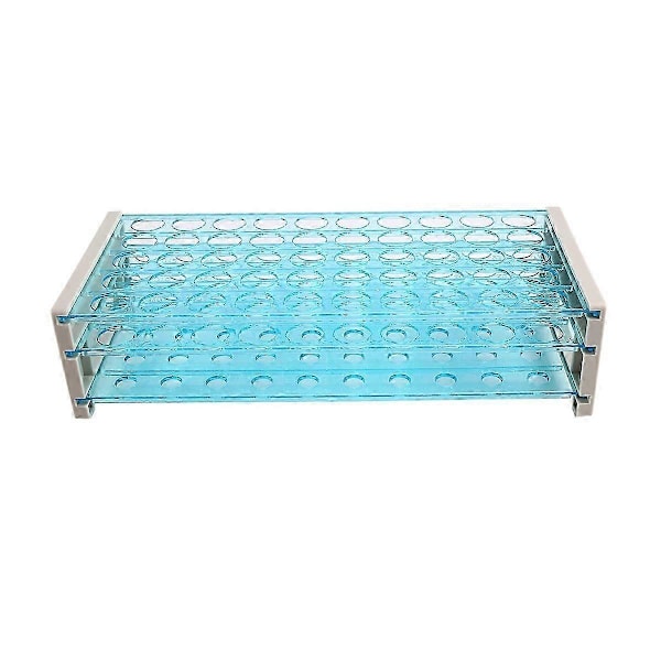 3 st 18mm 50-brunnars förvaringsbricka Laboratorierörställ Teströrställ Centrifugrörställ