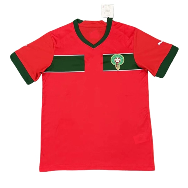 22-23 Marocko träningsdräkt i hemmet jersey kortärmad jersey T-shirt Scholes NO.18 M