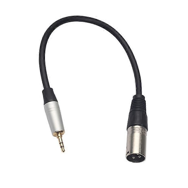 3,5 mm:n stereoliitin audiokaapeli, 3,5 mm:n stereoliitin - 3-nastainen XLR-uros mikrofonin audiokaapeli