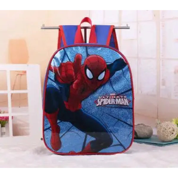 Spider-Man Barnskolväska Disney Frozen Elsa Princess Ryggsäck 3 Delar/Set Förskola Tecknad Skolväska only backpack3
