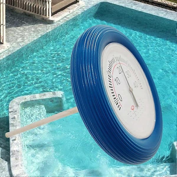 Undervands Termometer Stor Flydende Plade Vandtemperaturmåler Termometer Badekar Pool Tempera