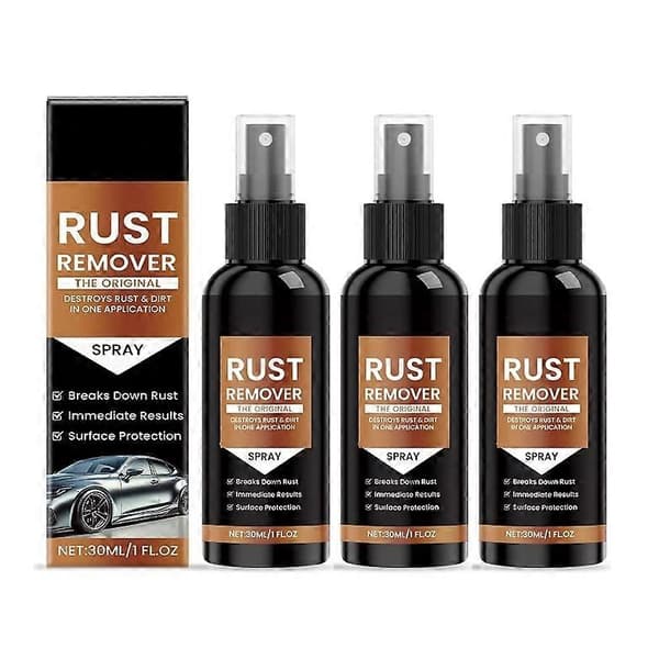 1/2/3 stk. Nexa Rustfjerner Spray, Nexa Bilripefjerner, Rustfjerner for Metall 30ML