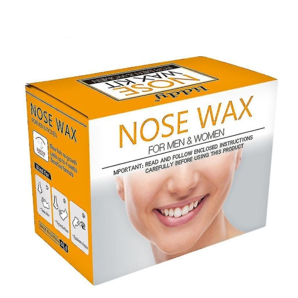 Naturlig skonsam säker snabb näsvax näshårborttagning för män och kvinnor (ruipei)
