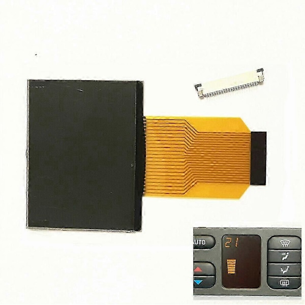 Luftkonditioneringsskärm för SAAB 93 9-3 1999-2003 LCD-display Klimatkontrollpanel 50-47-600 50-46-214 53-36-433 LCD-display