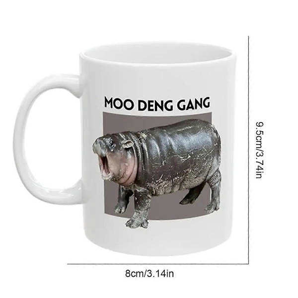 Mugg 33 cl Keramisk Kaffe Mjölk Mugg Söt Kaffemugg Söt Frukostmugg Kopp Skrivbordsdekor för Barn Vuxna