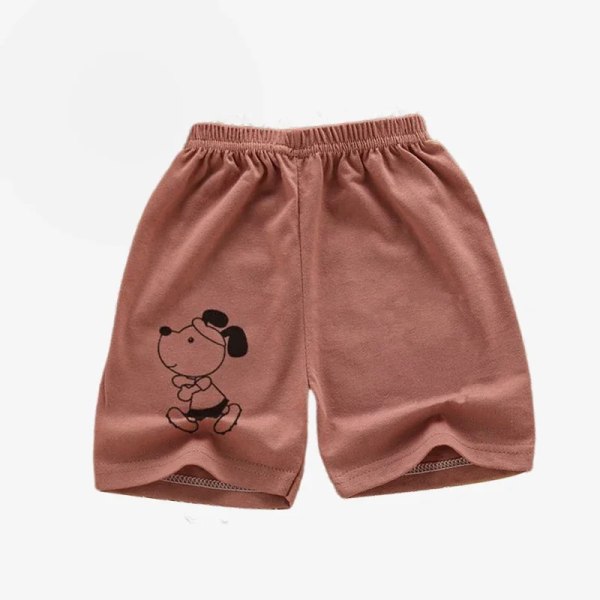 Barnshorts för pojkar Flickor Barnkläder Bomull Solid Andas sommar Baby Shorts Byxor Casual Strandshorts Elastiska Type 5 2T