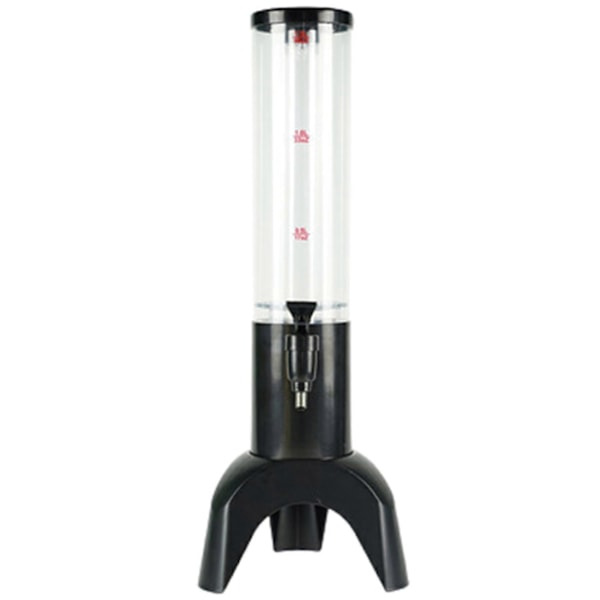 1,5L Öldispenser Torn Lätt Att Rengöra Integrerad Kran med Isrör Klar Dryckestorn Dispenser