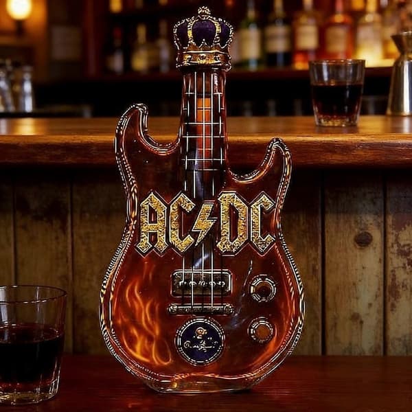 300 ml elektrisk gitarrformad whiskydispenser – kreativ rockbandssamlarbarutrustning för heminredning och present