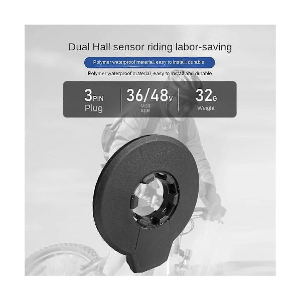 Elektrisk Cykel Pedal Sensor F12L Hastighet Pedal Dubbel PAS Sensor Delar Ebike Sensorer