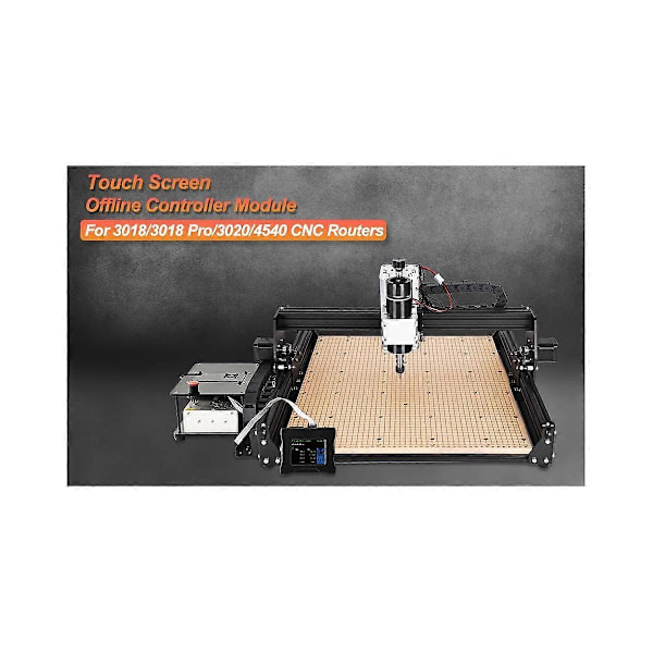 2,8 tommer Touch Screen Kontrolpanel CNC Graveringsmaskine 3-Akset Integreret Driver Offline Kontrol