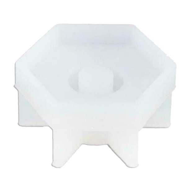Silikone Lysestage Form Resin Fremstilling Epoxy Form Værktøj Støbning Håndværk W F8r7 Q