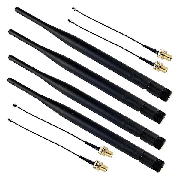 915MHz LoRa Antenne 5dBi SMA Han 195mm + IPEX til SMA Hun Kabel til Meshtastic ESP32 LoRa 32 V3