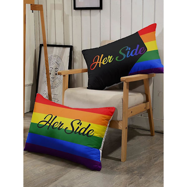 Sateenkaari-pussilakanasetti teineille, värikkäät Love-vuodevaatesetit, Love Heart -peittopussi D 180x210cm