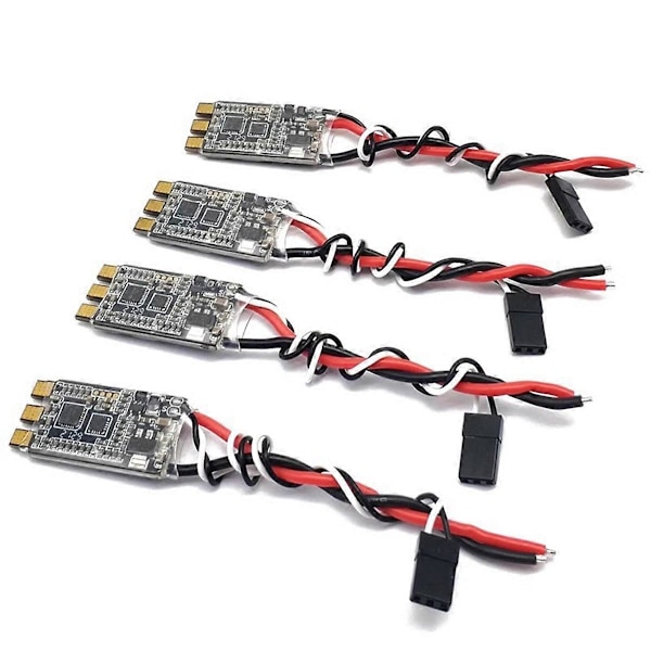 4 st 20A ESC BLHeli-S Elektronisk Hastighetsregulator Stöd DSHOT600 för FPV RC Drönare Multikopter Qua