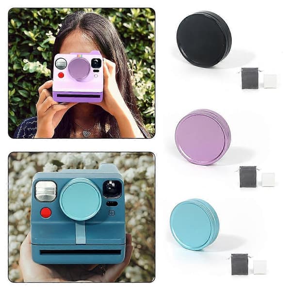 Passer til Polaroids kameralinsedeksel Black