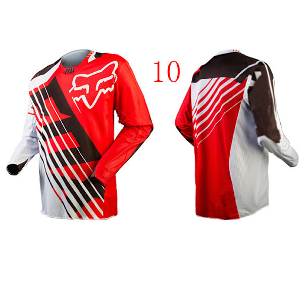 Sommar herr FOX downhill cykelkläder snabbtorkande ventilerande långärmad T-shirt style 10 M