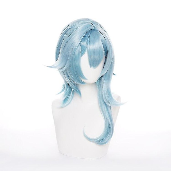 Peli Genshin Impact Eula Cosplay Peruukki Simuloitu Iho Lämmönkestävä