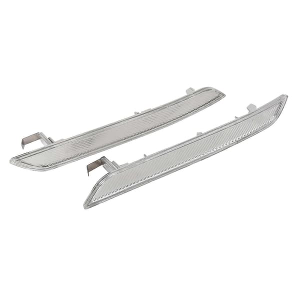 2 stk. Euro Klar Linse Front Støtfanger Side Markør Reflektor for E71 X6 E70 X5M 2008-2014 Erstatt Sidema